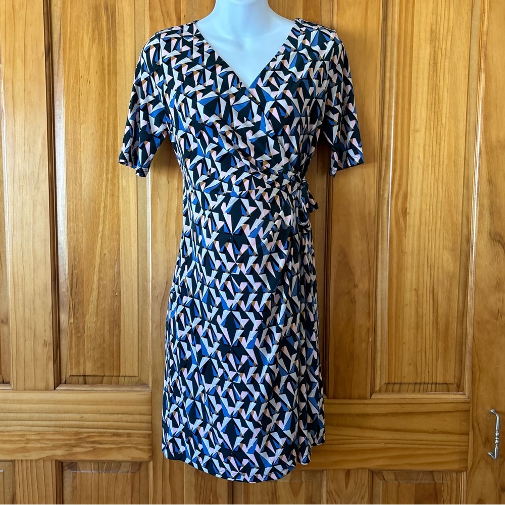Motherhood maternity wrap dress